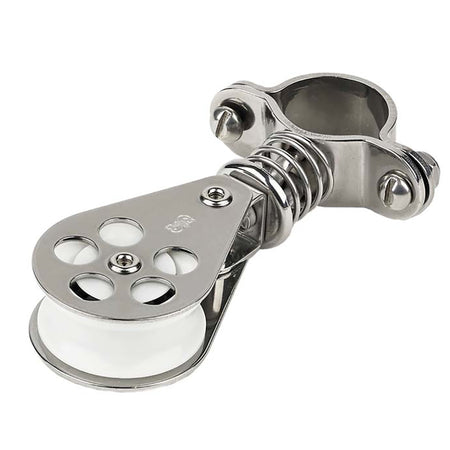 Schaefer Pulpit Furling Lead Spring Loaded Block - 1" Ball Bearing 300-35 — Quality Boat Parts