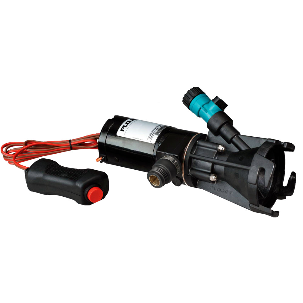 Flojet Portable Self-Priming RV Macerator Waste Pump Kit - 12V 18555000A — Quality Boat Parts