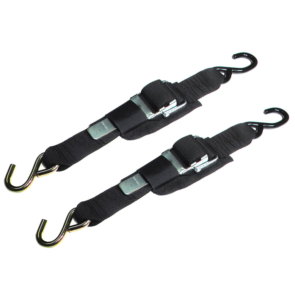 Rod Saver Paddle Buckle Trailer Tie-Down - 2" x 4' - Pair 2PB4 — Quality Boat Parts