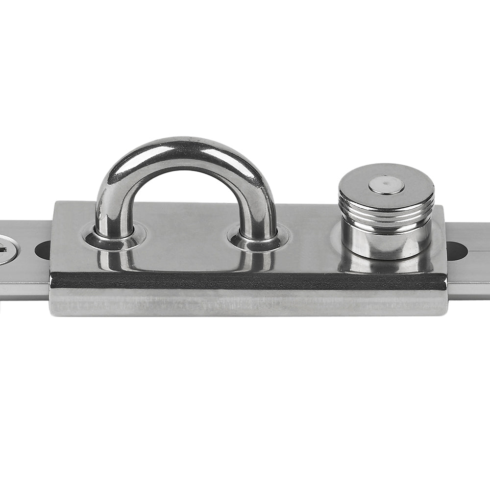 Schaefer Stainless 1-1/4" T-Track Slider - Eye Slide/Lined 72-49 — Quality Boat Parts