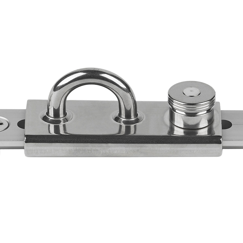 Schaefer Stainless 1-1/4" T-Track Slider - Eye Slide/Lined 72-49 — Quality Boat Parts