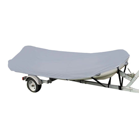 Carver Poly-Flex II Styled-to-Fit Boat Cover f/10.5' Blunt Nose Inflatable Boats - Grey 7INF10BF-10 — Quality Boat Parts