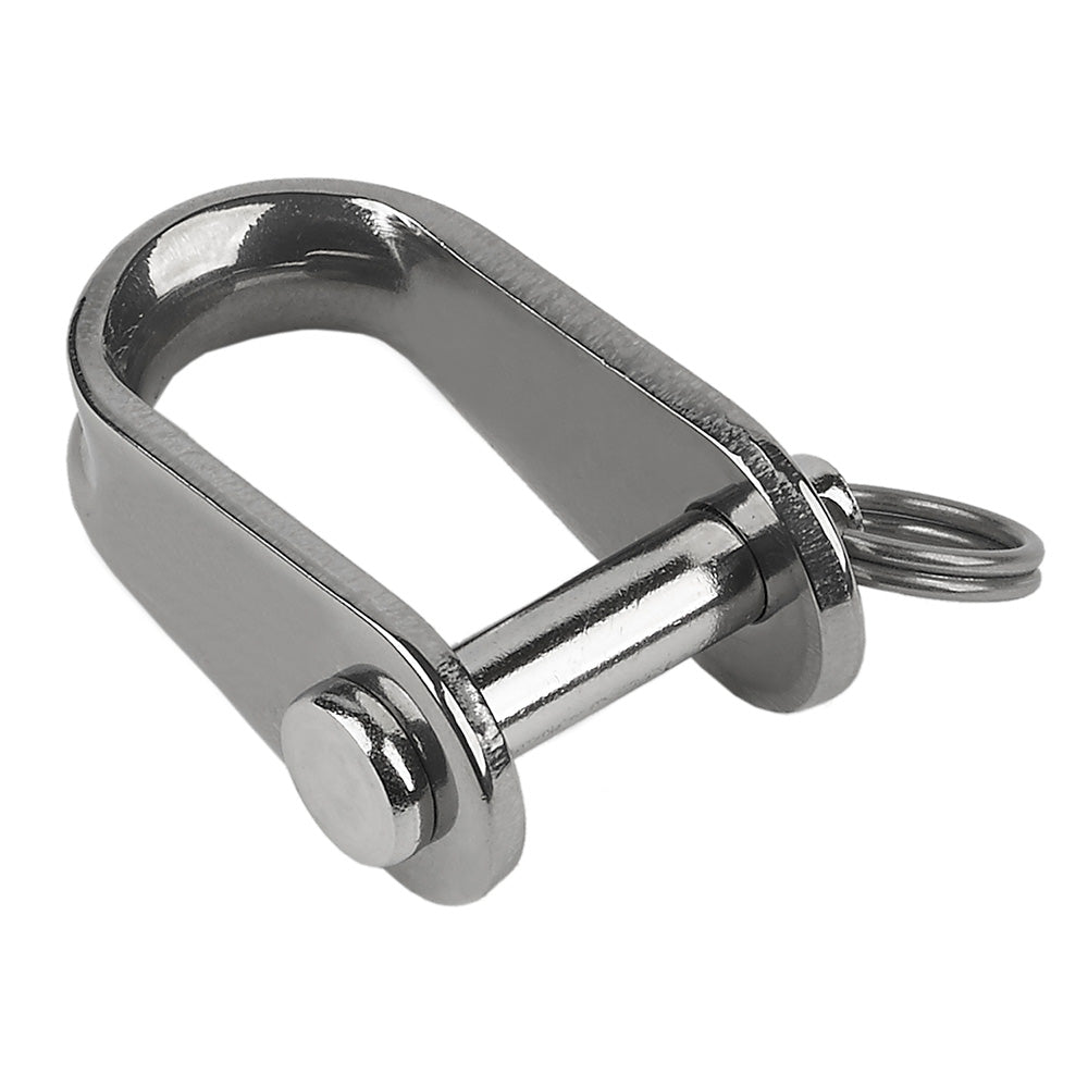 Schaefer Stamped "D" Shackle - 1/4" 93-21 — Quality Boat Parts
