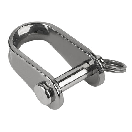 Schaefer Stamped "D" Shackle - 1/4" 93-21 — Quality Boat Parts