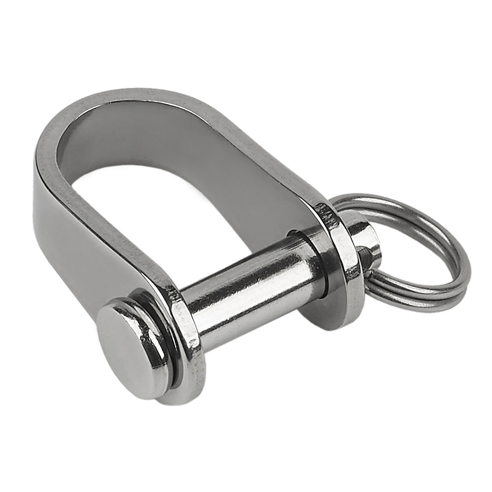 Schaefer Stamped "D" Shackle - 1/4" 93-33 — Quality Boat Parts