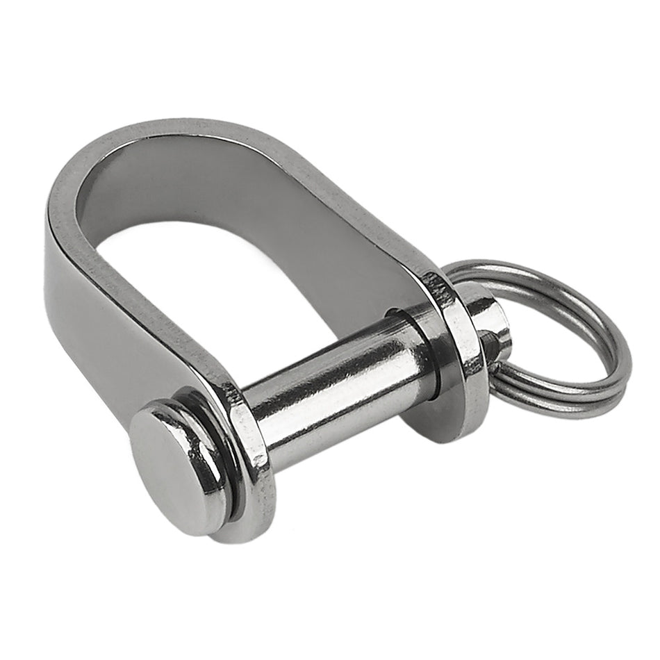 Schaefer Stamped "D" Shackle - 1/4" 93-33 — Quality Boat Parts