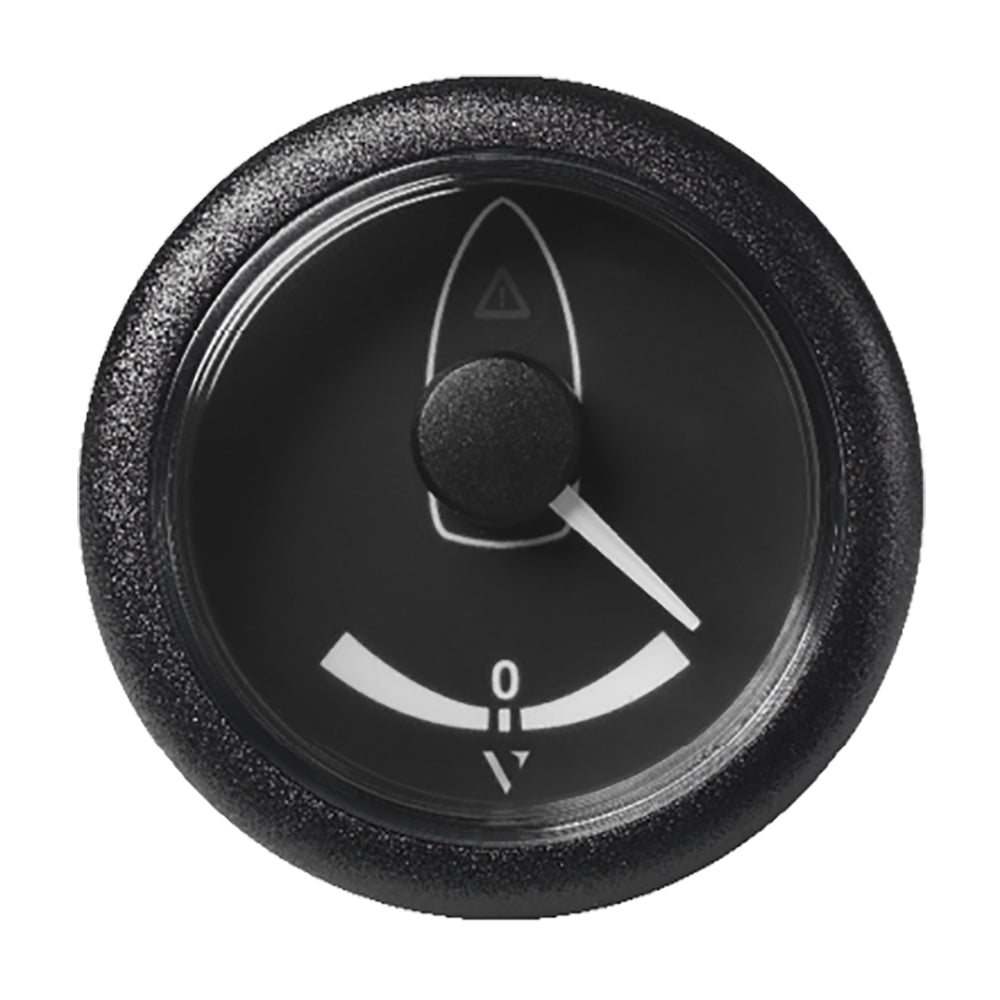 Veratron 52MM (2-1/16") ViewLine Rudder Angle Gauge 40° STB/Port - Black Dial & Bezel A2C59514154 — Quality Boat Parts