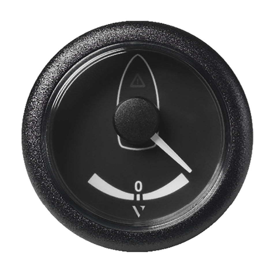 Veratron 52MM (2-1/16") ViewLine Rudder Angle Gauge 40° STB/Port - Black Dial & Bezel A2C59514154 — Quality Boat Parts