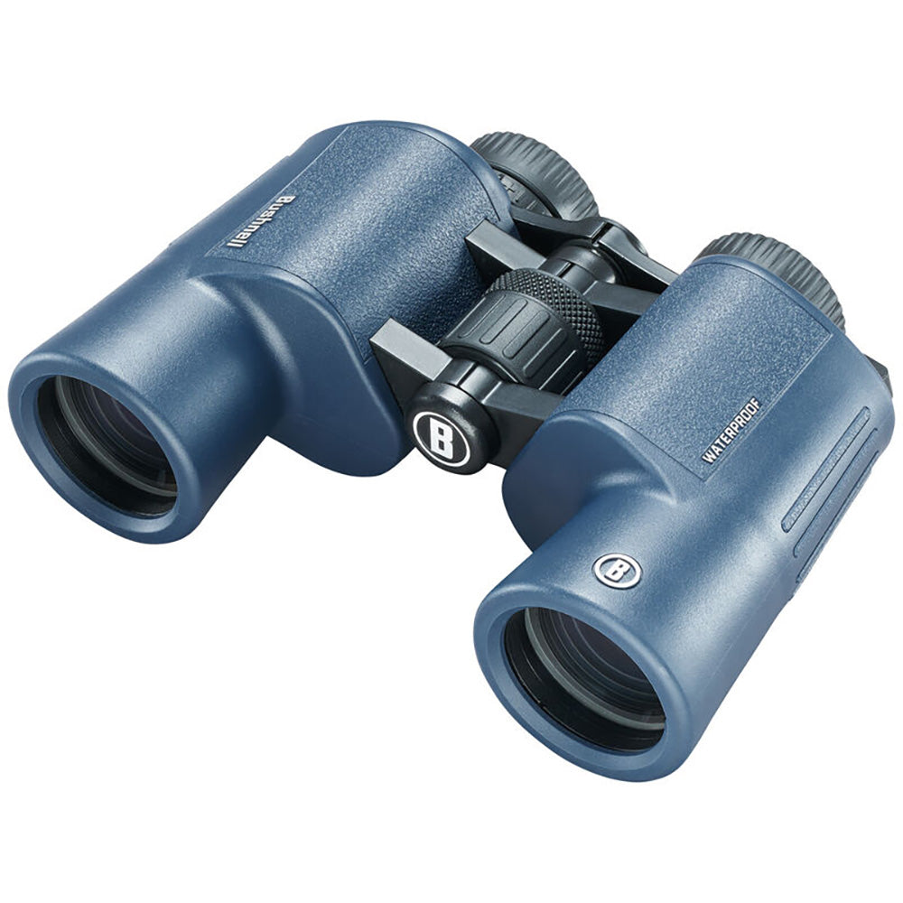 Bushnell 10x42mm H2O Binocular - Dark Blue Porro WP/FP Twist Up Eyecups 134211R — Quality Boat Parts