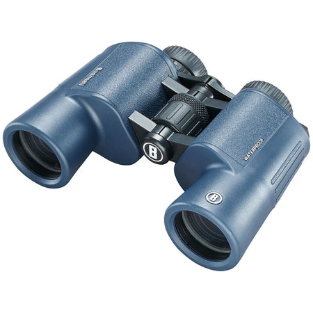 Bushnell 10x42mm H2O Binocular - Dark Blue Porro WP/FP Twist Up Eyecups 134211R — Quality Boat Parts