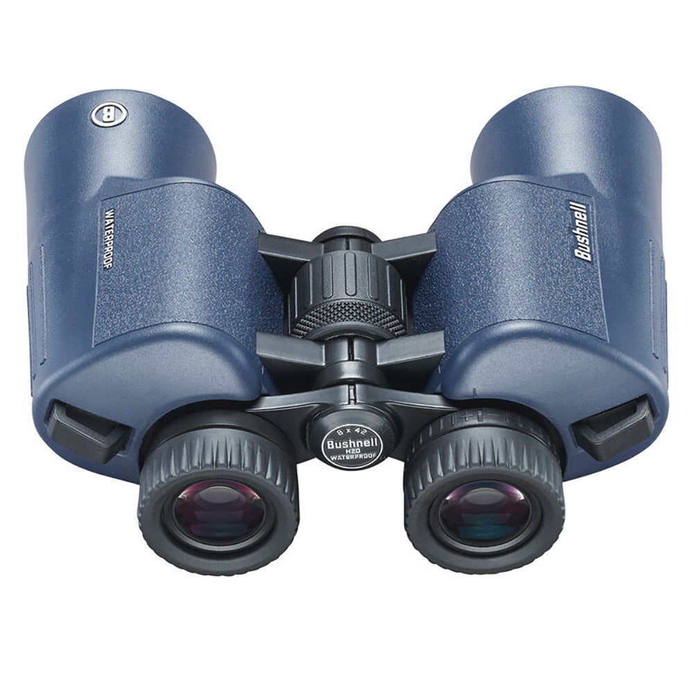 Bushnell 10x42mm H2O Binocular - Dark Blue Porro WP/FP Twist Up Eyecups 134211R — Quality Boat Parts