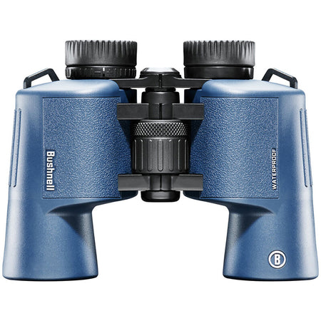 Bushnell 12x42mm H2O Binocular - Dark Blue Porro WP/FP Twist Up Eyecups 134212R — Quality Boat Parts