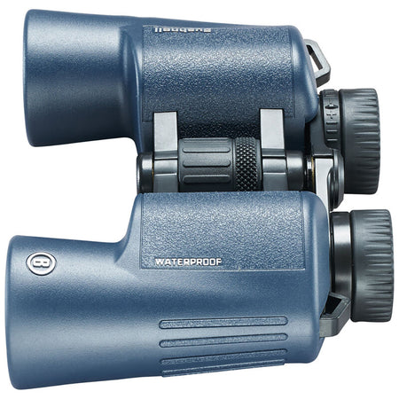 Bushnell 12x42mm H2O Binocular - Dark Blue Porro WP/FP Twist Up Eyecups 134212R — Quality Boat Parts