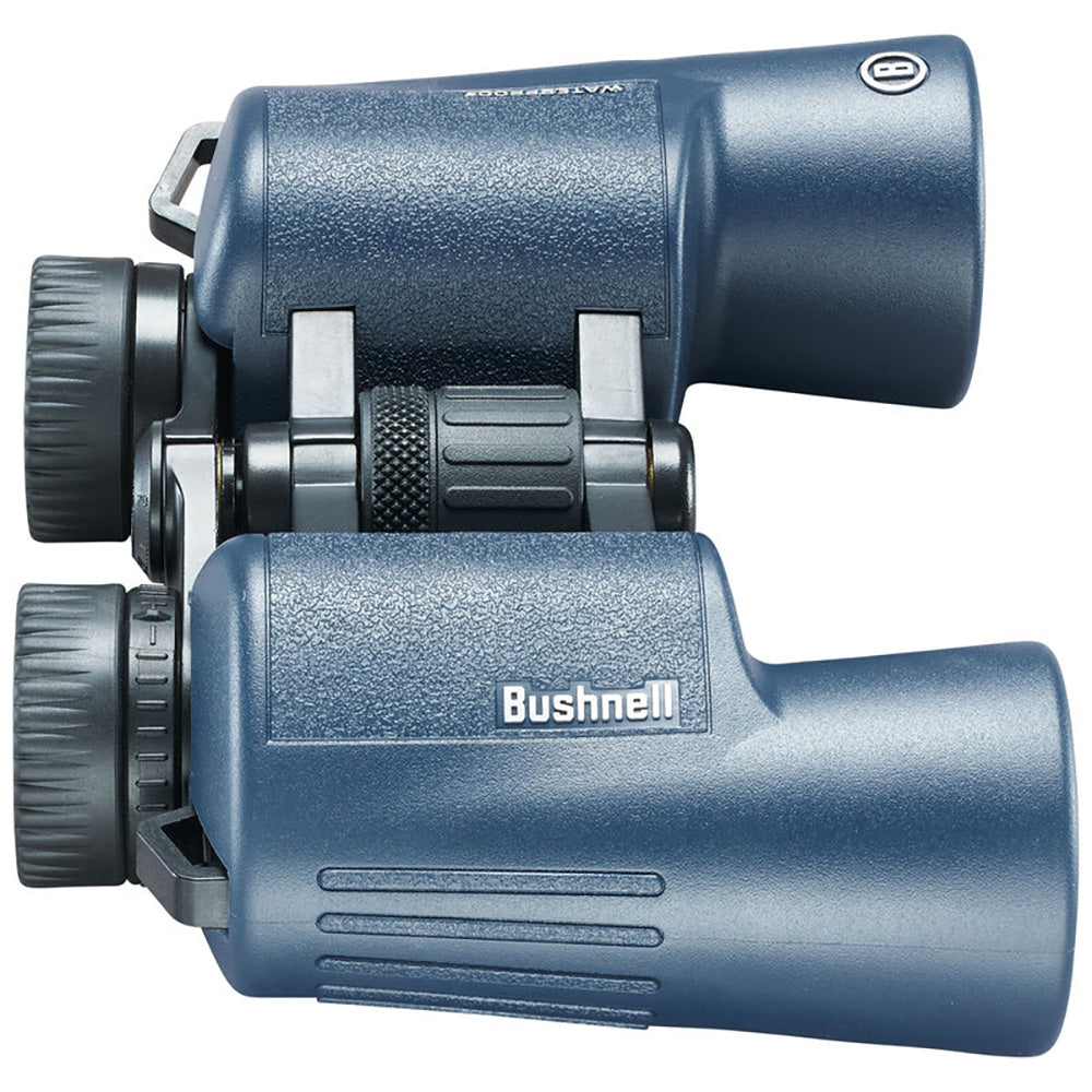 Bushnell 12x42mm H2O Binocular - Dark Blue Porro WP/FP Twist Up Eyecups 134212R — Quality Boat Parts