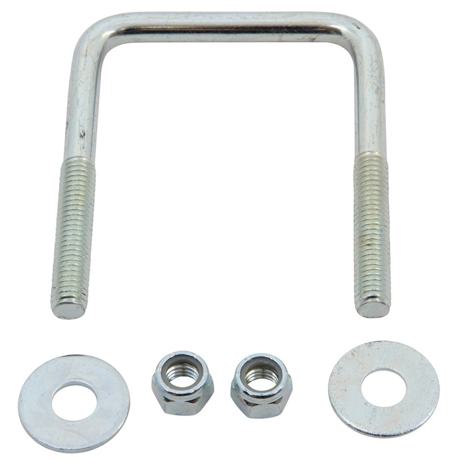 C.E. Smith Zinc U-Bolt 7/16"-14 X 3-1/8" X 4" w/Washers & Nuts - Square 15253A — Quality Boat Parts