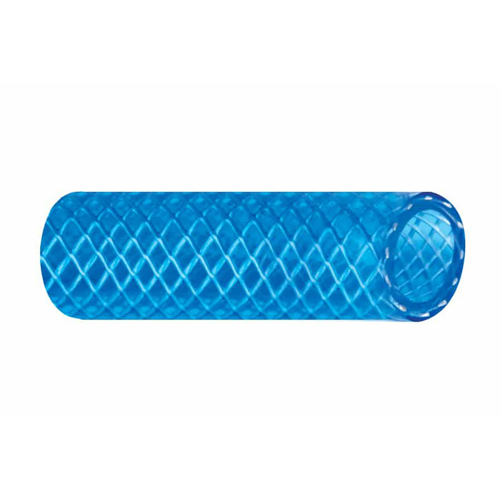 Trident Marine 3/4" x 50' Boxed Reinforced PVC (FDA) Cold Water Feed Line Hose - Drinking Water Safe - Translucent Blue 165-0346 — Quality Boat Parts