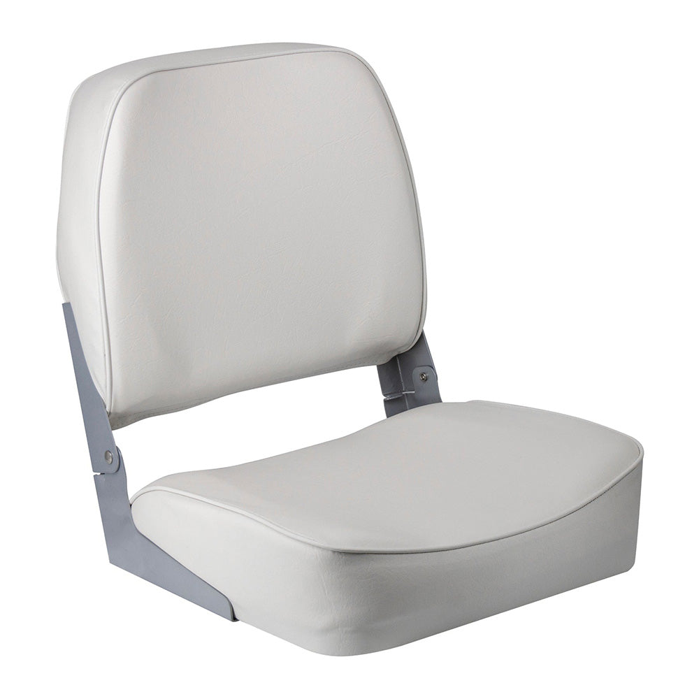 Wise Super Value Low-Back Fishing Seat - White 3313-710 — Quality Boat Parts