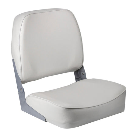 Wise Super Value Low-Back Fishing Seat - White 3313-710 — Quality Boat Parts