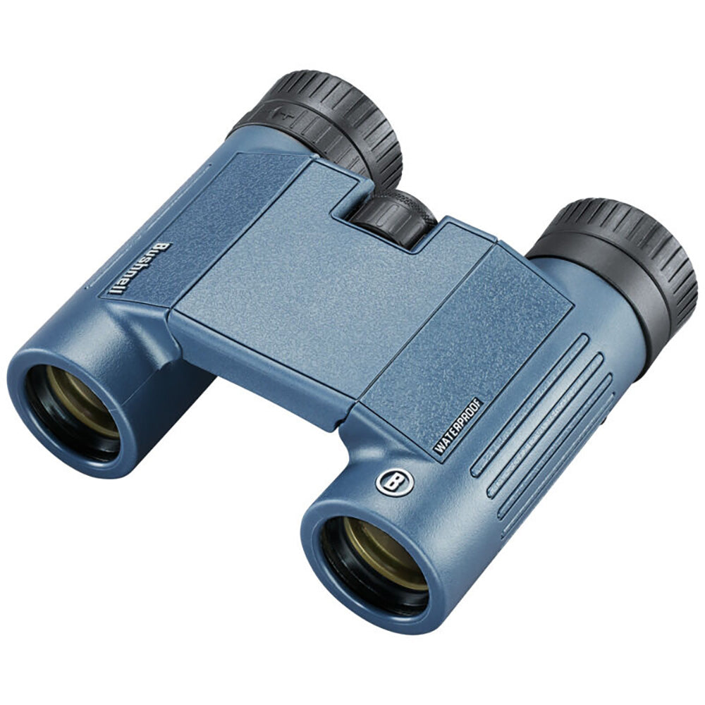Bushnell 10x25mm H2O Binocular - Dark Blue Roof WP/FP Twist Up Eyecups 130105R — Quality Boat Parts