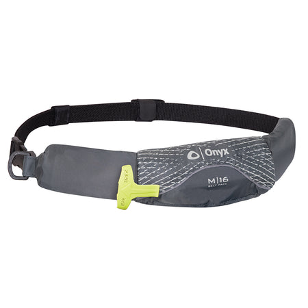 Onyx M-16 Manual Inflatable Belt Pack (PFD) - Grey 130900-701-004-19 — Quality Boat Parts
