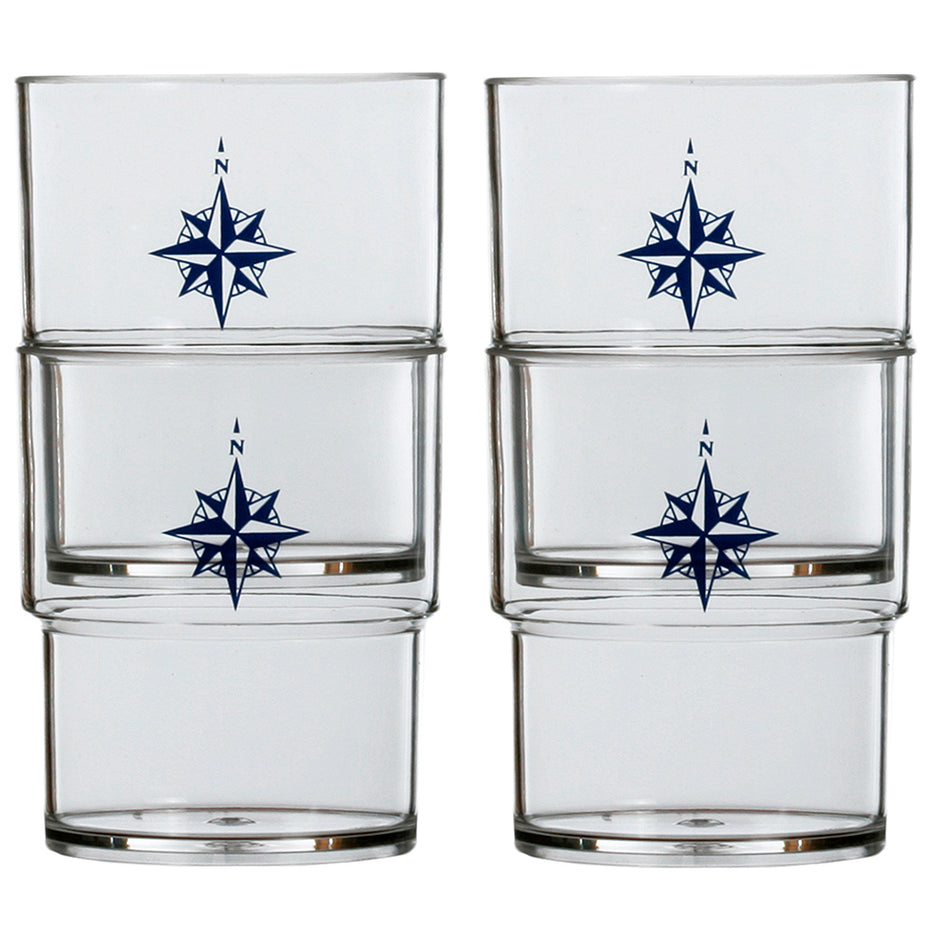 Marine Business Stackable Glass Set - NORTHWIND - Set of 12 15103C — Quality Boat Parts