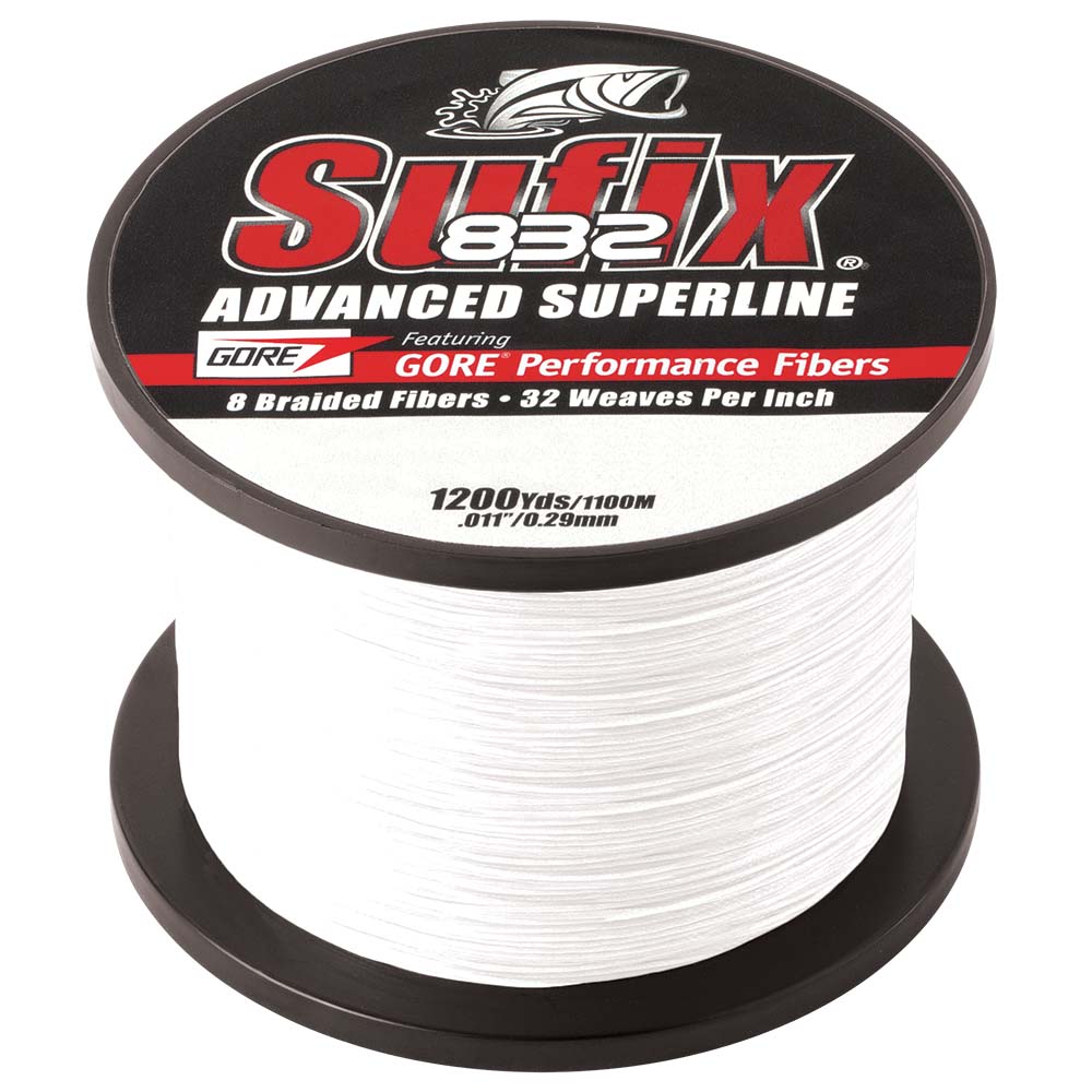 Sufix 832® Advanced Superline® Braid - 30lb - Ghost - 1200 yds 660-330GH — Quality Boat Parts