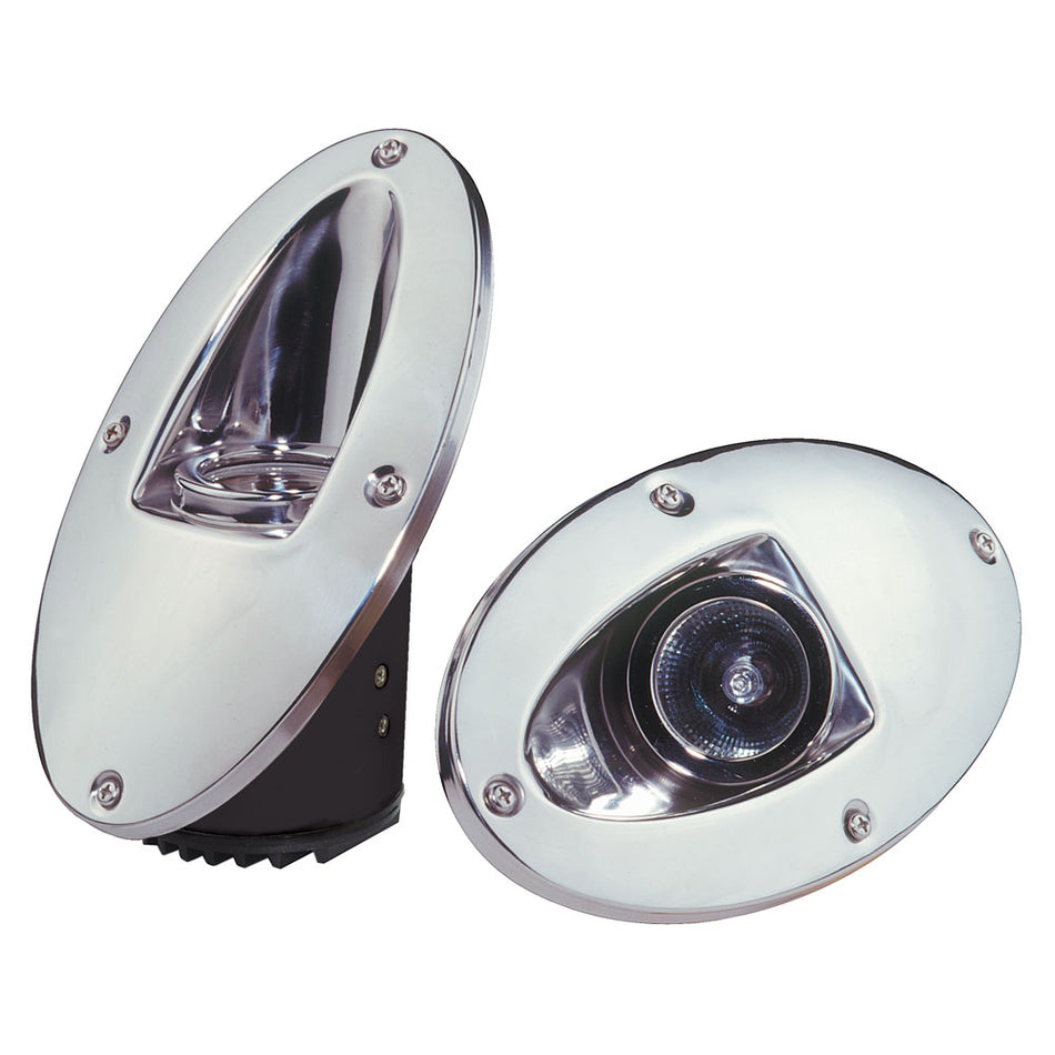 Innovative Lighting Docking, Hull, Back-Up LED Lights - Chrome 580-0200-7 B1 — Quality Boat Parts