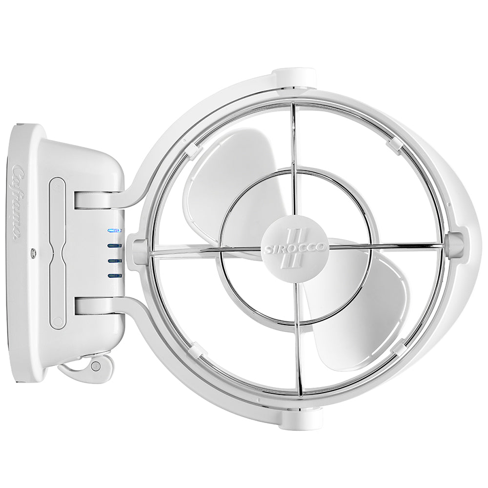 SEEKR by Caframo Sirocco II 3-Speed 7" Gimbal Fan - White - 12-24V 7010CAWBX — Quality Boat Parts