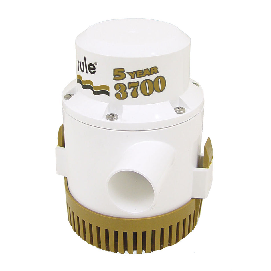 Rule 3700 G.P.H. "Gold Series" Bilge Pump 13A — Quality Boat Parts