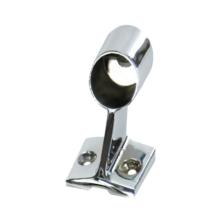 Whitecap Forward Handrail Stanchion - 316 Stainless Steel - 1" Tube O.D. 6180C — Quality Boat Parts