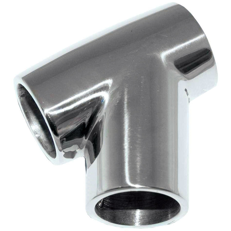 Whitecap 1" O.D. 60° SS Universal Tee 6193C — Quality Boat Parts