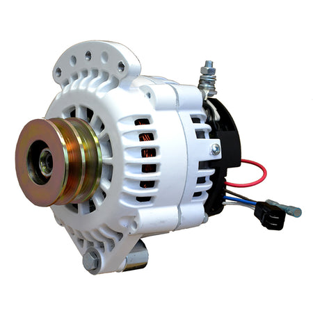 Balmar Alternator 100 AMP 12V 1-2" Single Foot Spindle Mount Dual Vee Pulley w/Isolated Ground 621-100-DV — Quality Boat Parts