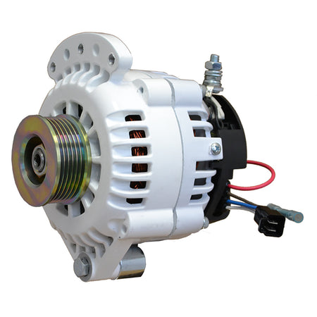 Balmar Alternator 100 AMP 12V 1-2" Single Foot Spindle Mount K6 Pulley w/Isolated Ground 621-100-K6 — Quality Boat Parts