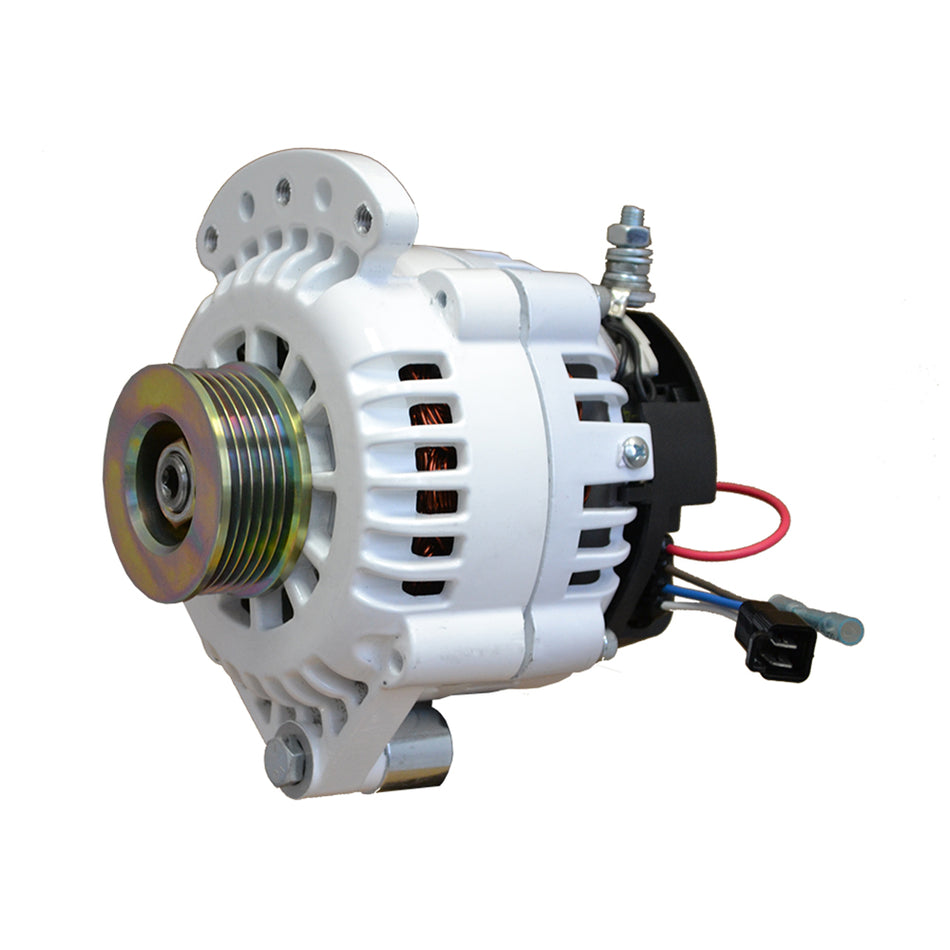 Balmar Alternator 120 Amp 12V 1-2" Single Foot Single K6 Pulley w/Isolated Grounding 621-120-K6 — Quality Boat Parts