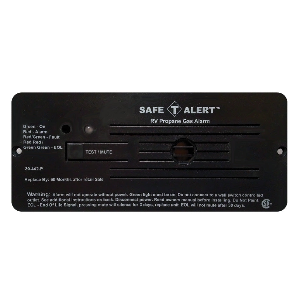 Safe-T-Alert 30 Series 12V RV Propane Alarm - Black 30-442-P-BL — Quality Boat Parts