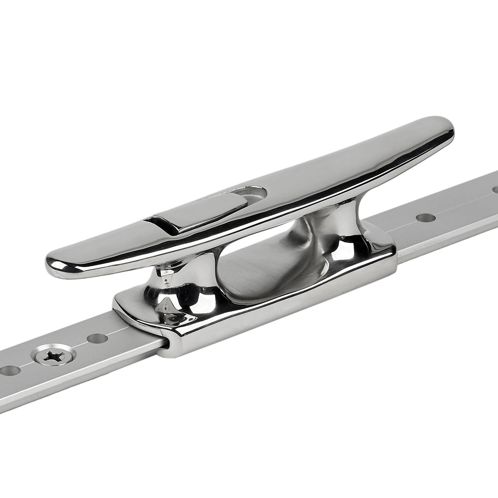Schaefer Mid-Rail Chock/Cleat Stainless Steel - 1" 70-74 — Quality Boat Parts