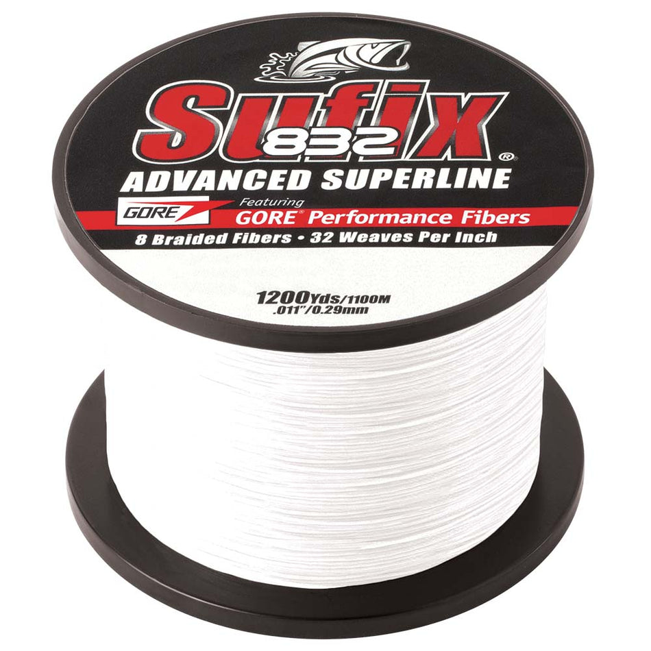 Sufix 832® Advanced Superline® Braid - 20lb - Ghost - 1200 yds 660-320GH — Quality Boat Parts