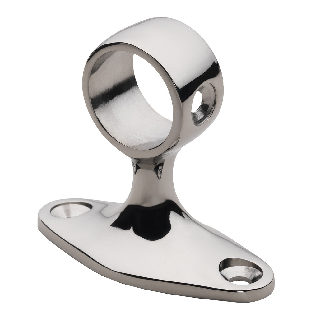 Whitecap 90° Handrail Stanchion - Center - 316 Stainless Steel - 7/8" Tube O.D. 6279C — Quality Boat Parts