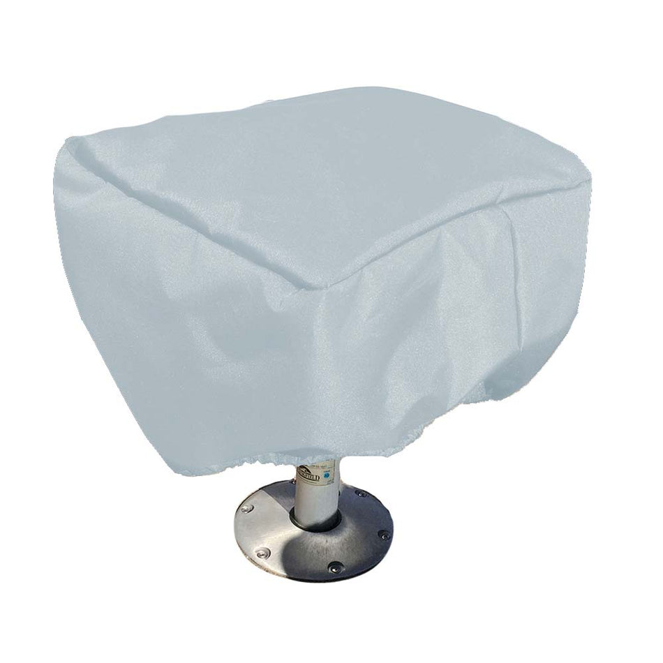 Carver Poly-Flex II Fishing Chair Cover - Fits up to 15"H x 20"W x 20"D - Grey 61060F-10 — Quality Boat Parts