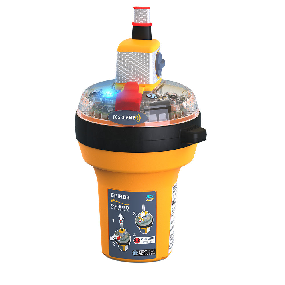 Ocean Signal rescueME EPIRB3 Cat 2 with AIS and RLS 702S-03932 — Quality Boat Parts