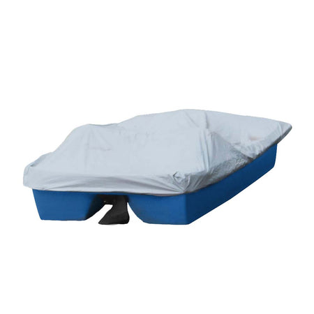 Carver Poly-Flex II Styled-to-Fit Boat Cover f/7'2" 3-Seater Paddle Boats - Grey 74303F-10 — Quality Boat Parts