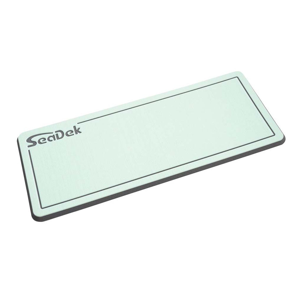 SeaDek Small Helm Pad - Seafoam Green/Storm Grey 37925-80420 — Quality Boat Parts