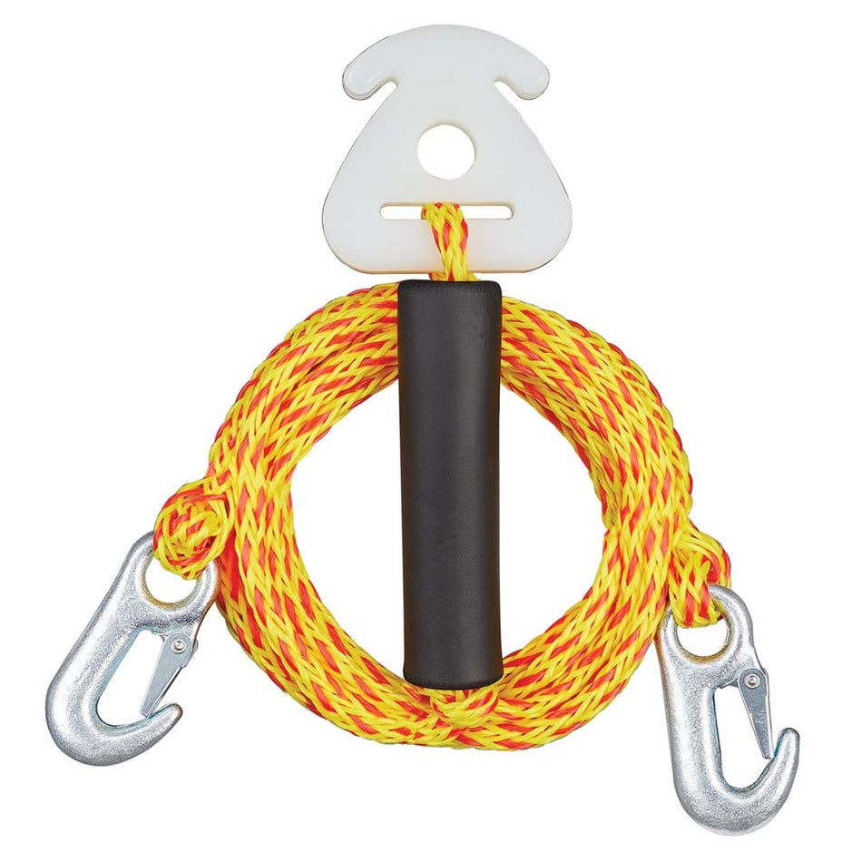 Full Throttle 8' Ski/Tube Tow Harness - Yellow/Orange 341000-300-999-21 — Quality Boat Parts