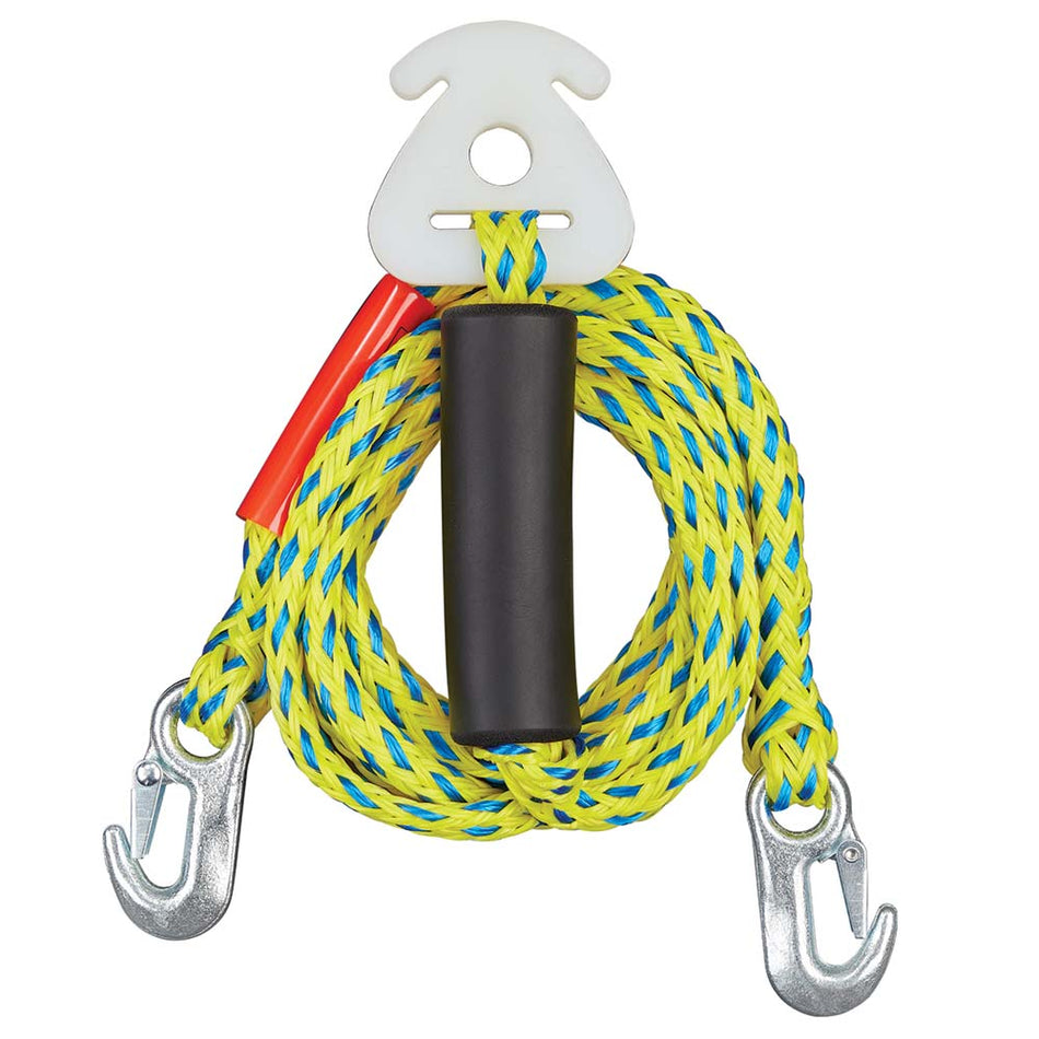 Full Throttle 12' Ski/Tube Tow Harness - Yellow/Blue 341100-300-999-21 — Quality Boat Parts