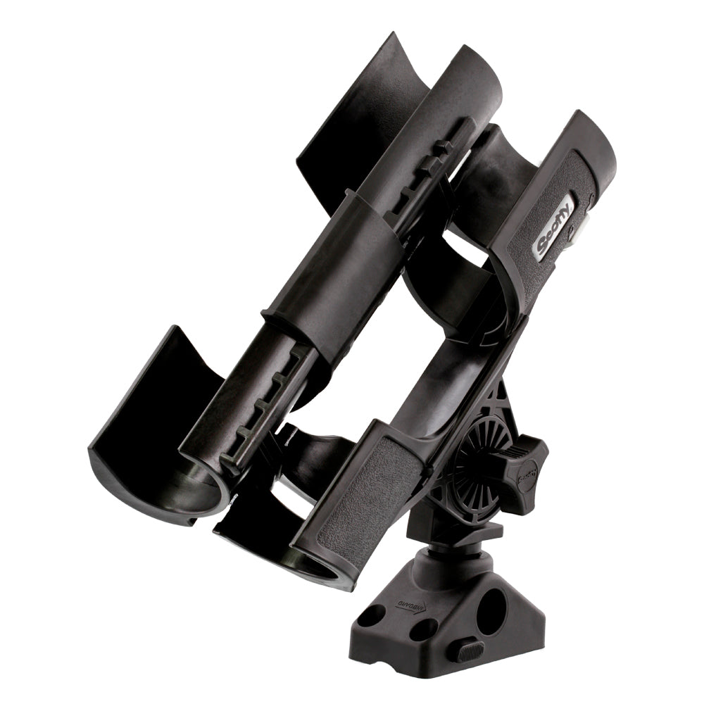 Scotty ORCA Rod Holder w/241L Side/Deck Mount 400-BK — Quality Boat Parts
