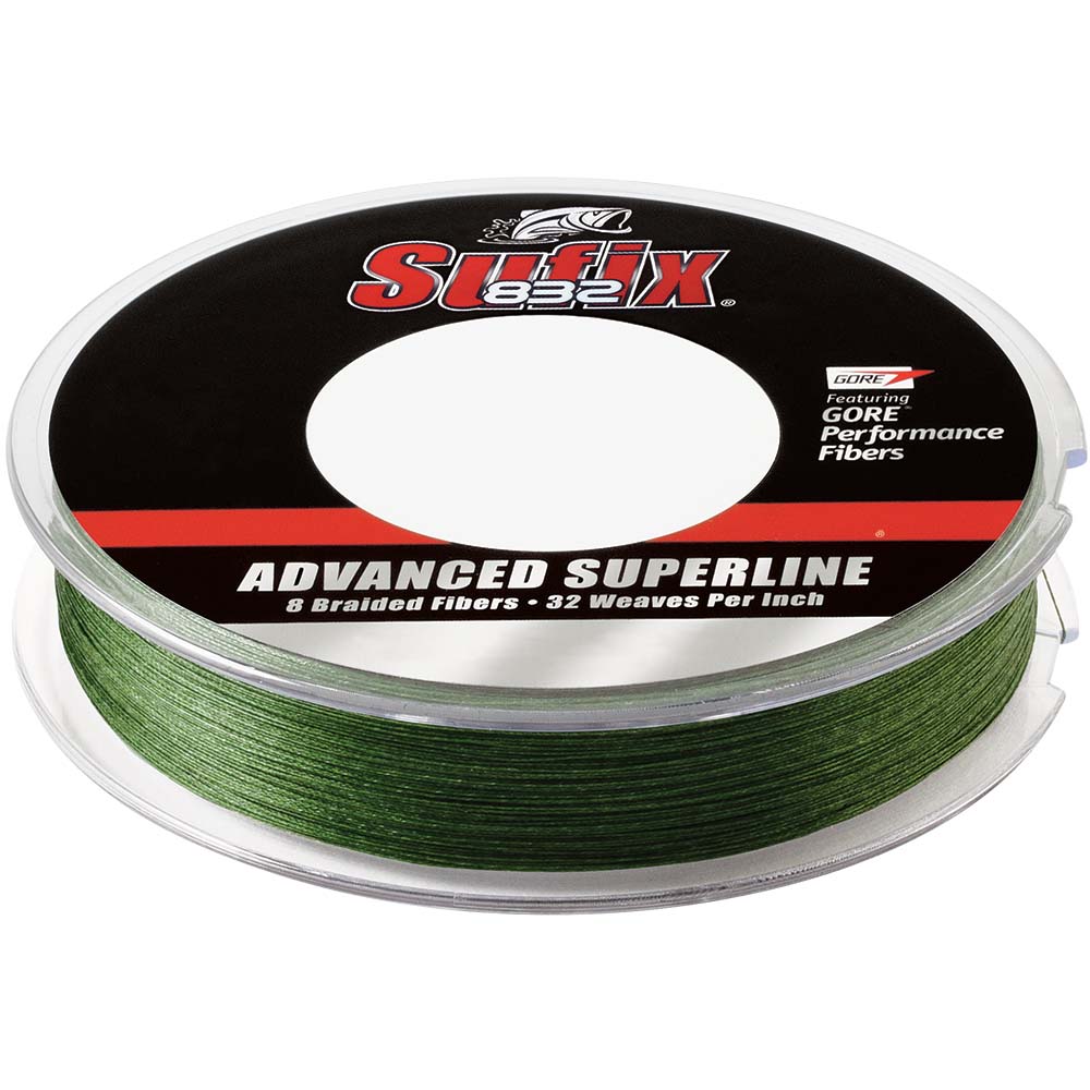 Sufix 832® Advanced Superline® Braid - 30lb - Low-Vis Green - 300 yds 660-130G — Quality Boat Parts