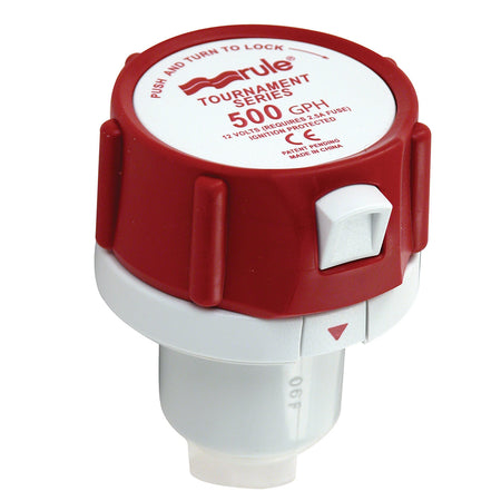 Rule 500 GPH Replacement Motor Cartridge f/Tournament Series Pumps 45DR — Quality Boat Parts