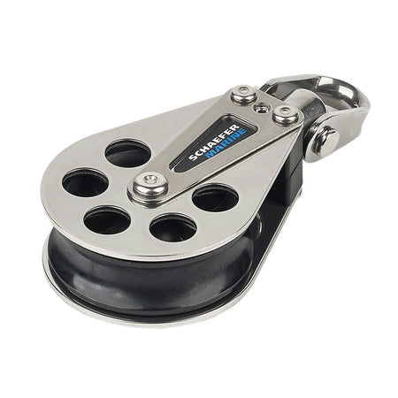 Schaefer Single Stainless Steel Block - 60mm Sheave 705-05 — Quality Boat Parts