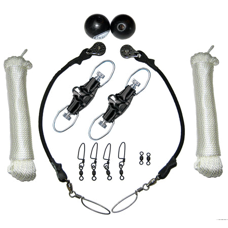 Rupp Top Gun Single Rigging Kit w/Nok-Outs f/Riggers Up To 20' CA-0025-TG — Quality Boat Parts