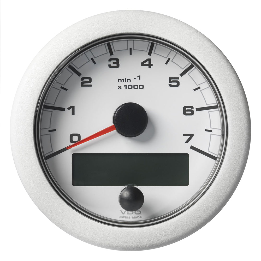 Veratron 3-3/8" (85MM) OceanLink® NMEA 2000® Tachometer - 7000 RPM - White Dial & Bezel A2C1065820001 — Quality Boat Parts